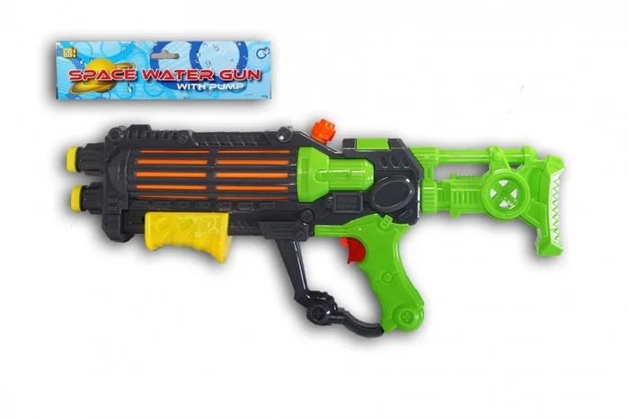Waterpistool Space met Pomp – Groen, 49cm