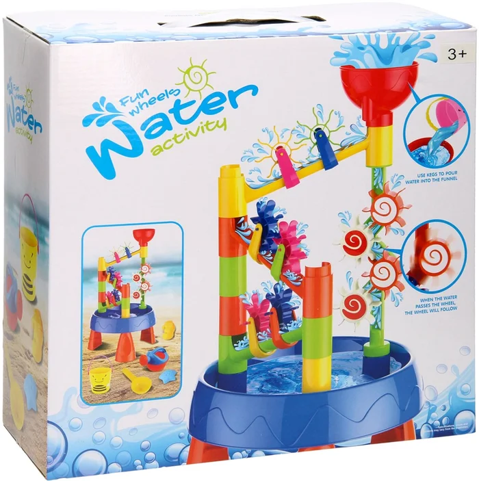 Waterspeelbaan met Strandset, 23dlg.
