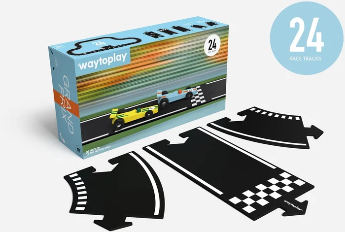 Waytoplay, Grand Prix, die Flexible Spielstraße, 384 cm RACE TRACKS