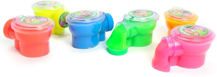 WC Potje met Slijm Kleur