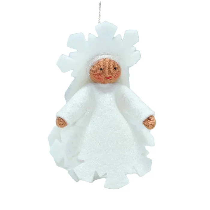 Weihnachtsbaum Hängepuppe – Schneeflockenprinzessin Color 01