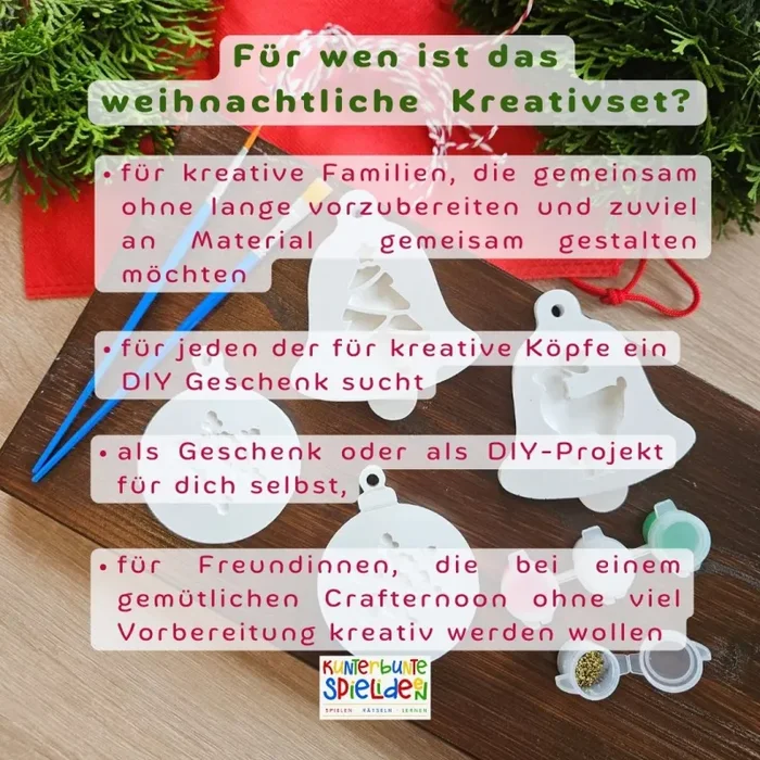 Weihnachtsfreude ohne Aufwand – Kreatives Weihnachts-Malset für DIY-Geschenke – Bild 3