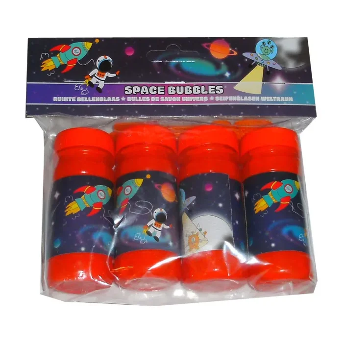 Weltraum Seifenblasen 4St.