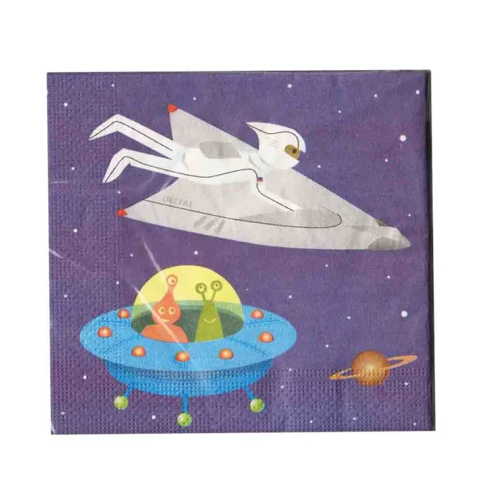 Weltraum-Servietten 20 Stück