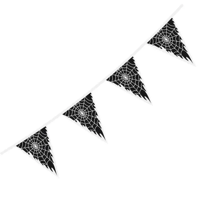 Wimpelkette Spinnweben 10m