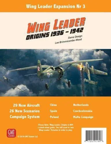 Wing Leader: Origins 1936-1942 (Exp. 3)