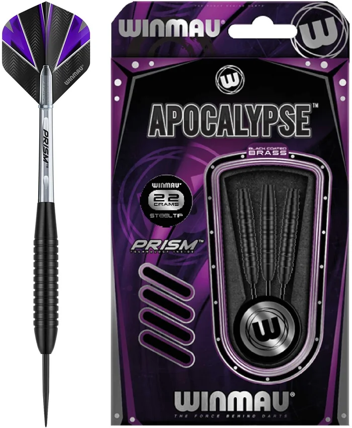 Winmau Darts Winmau Apocalypse 22 gr. Brass Zw.
