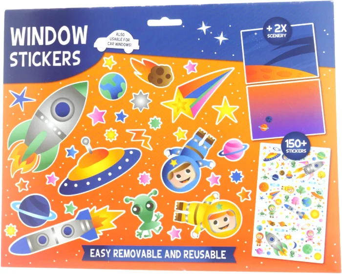 Wins Holland Raamstickers Ruimte 150 stuks