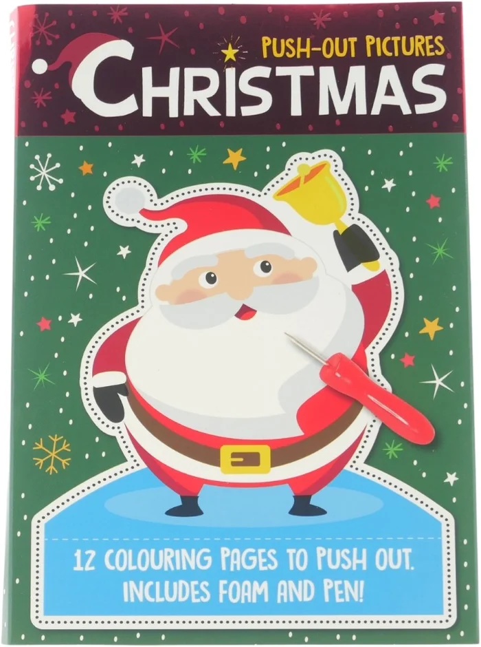 Wins Holland Wins Kerst Prikblok Kerstman 15x21x1,5 cm