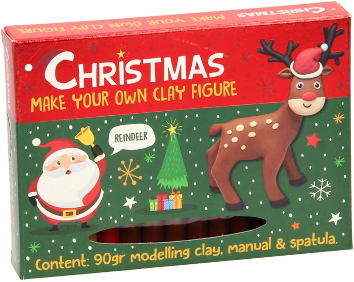 Wins Holland Wins Klei Figuur Set Kerst Rendier