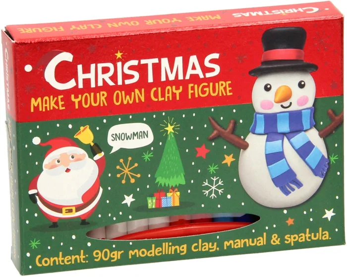 Wins Holland Wins Klei Figuur Set Kerst Sneeuwpop