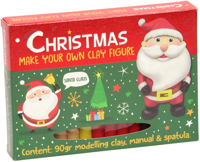 Wins Holland Wins Klei Figuur Set Kerstman