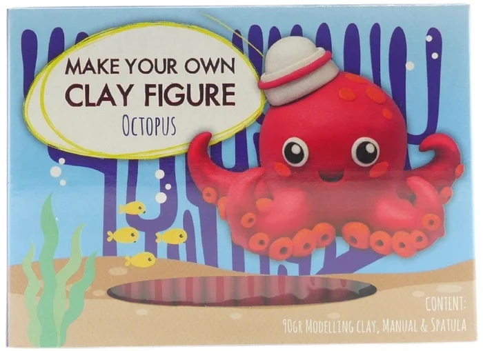 Wins Holland Wins Klei Figuur Set Octopus