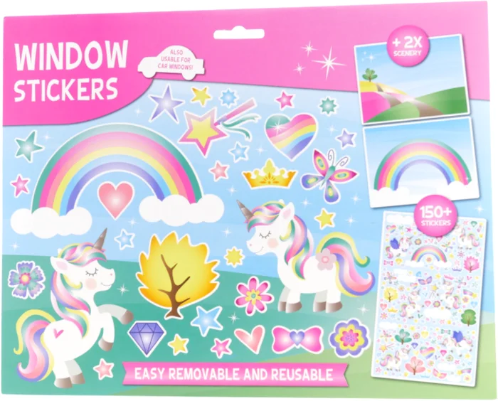 Wins Holland Wins Raamstickers Unicorn 150 stuks