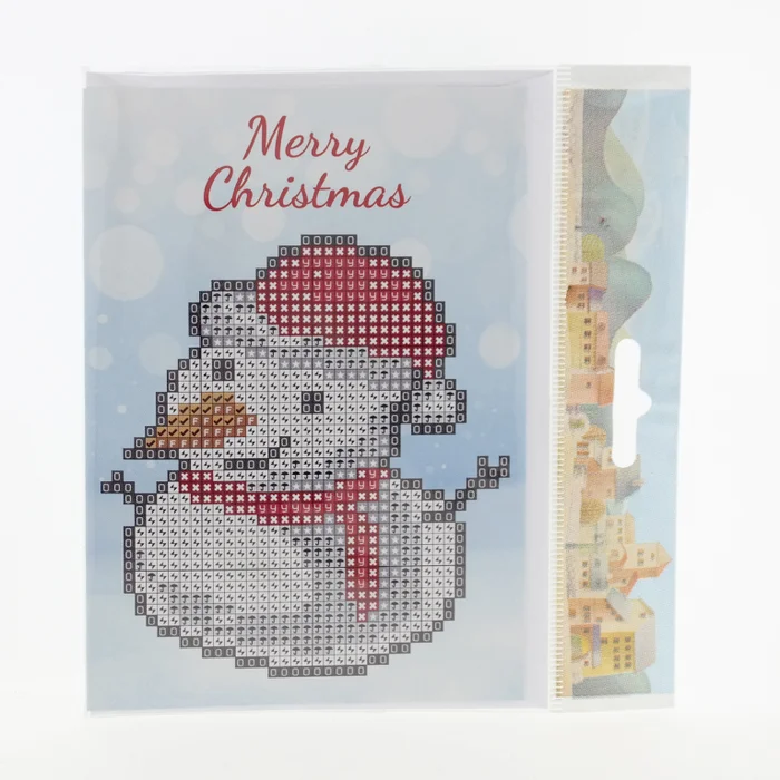 Wizardi Diamond Painting Sneeuwpop