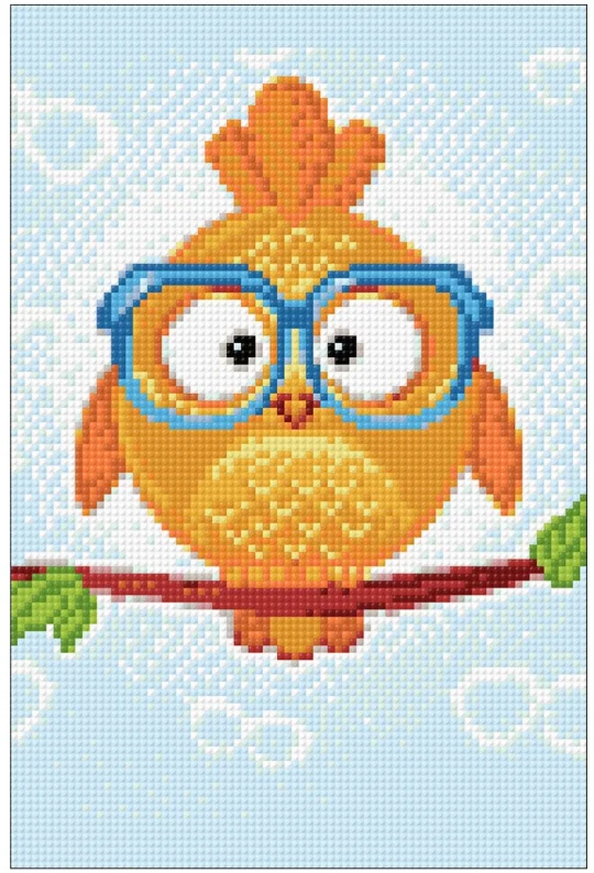 Wizardi Wizardi Diamond Painting Leo de Uil 20x30cm