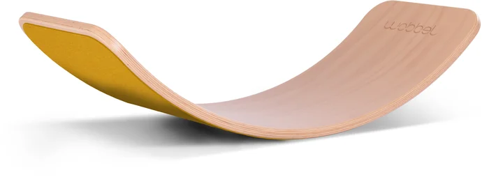 Wobbel Original unbehandelt lackiert Filz Senf