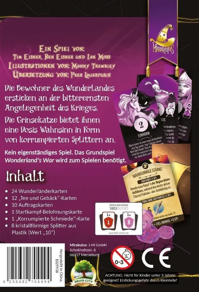 Wonderlands War – Splitter des Wahnsinns Erweiterung