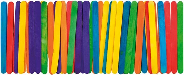 Woodensticks colored small