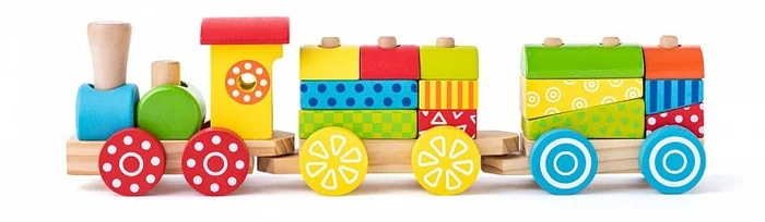 Woody Woody Stapelzug 17-tlg. 35×9 cm 91122