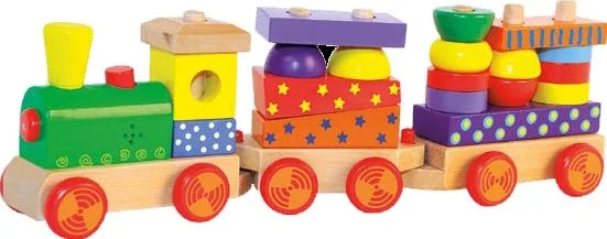 Woody Woody Zug mit Sound 3-teilig. 90840