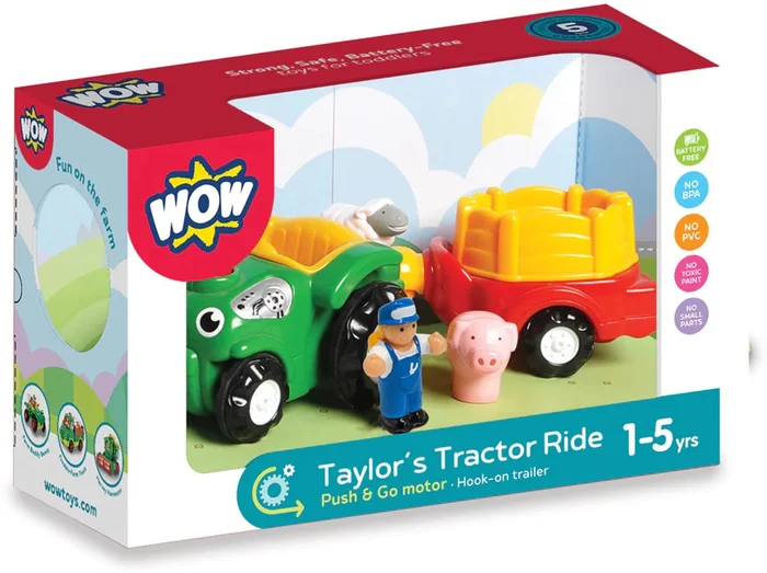 Wow Toys Taylor’s Tractor Ride