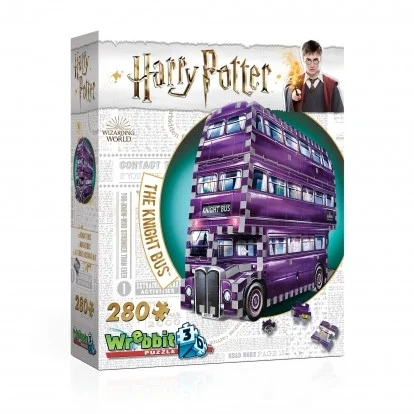 Wrebbit Puzzles W3D-0507 Harry Potter 3D Puzzle, bunt, 26 x 7 x 19 cm