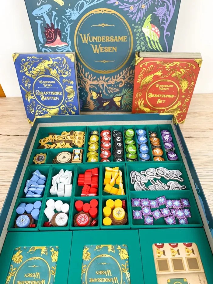 Wundersame Wesen Insert (mit Erweiterungen)