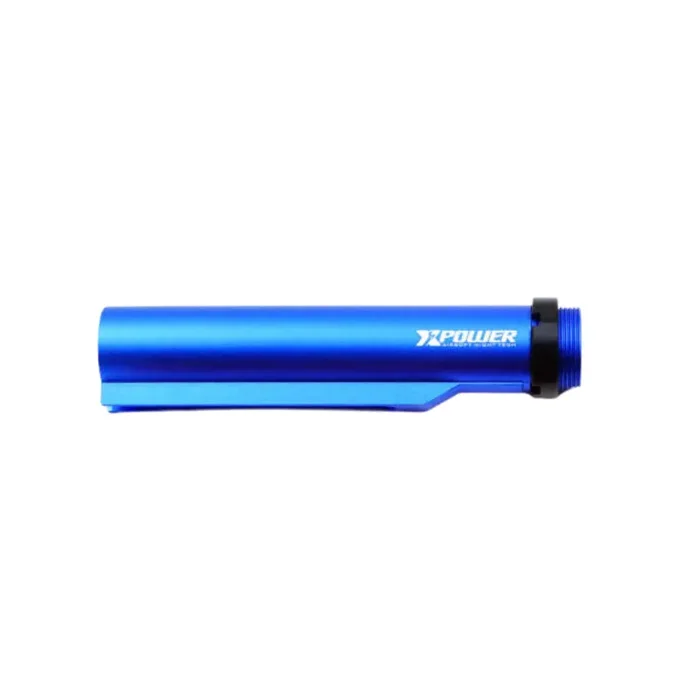 X Power Alloy V2 Pufferrohr (blau)