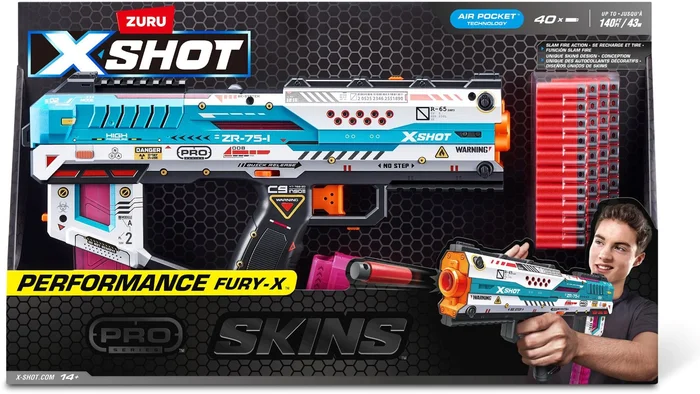 X-Shot Pro Series Pistool + 40 Darts