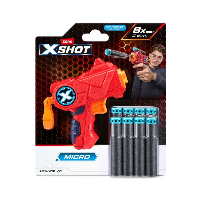 XSHOT Excel – Micro Blaster mit 8 Darts