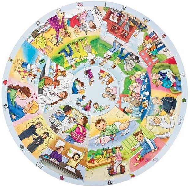 XXL Learning Puzzle „My Life“