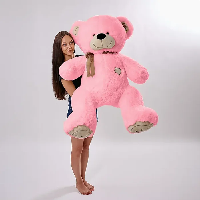 XXL Teddy 160 CM Pink „I LOVE YOU“