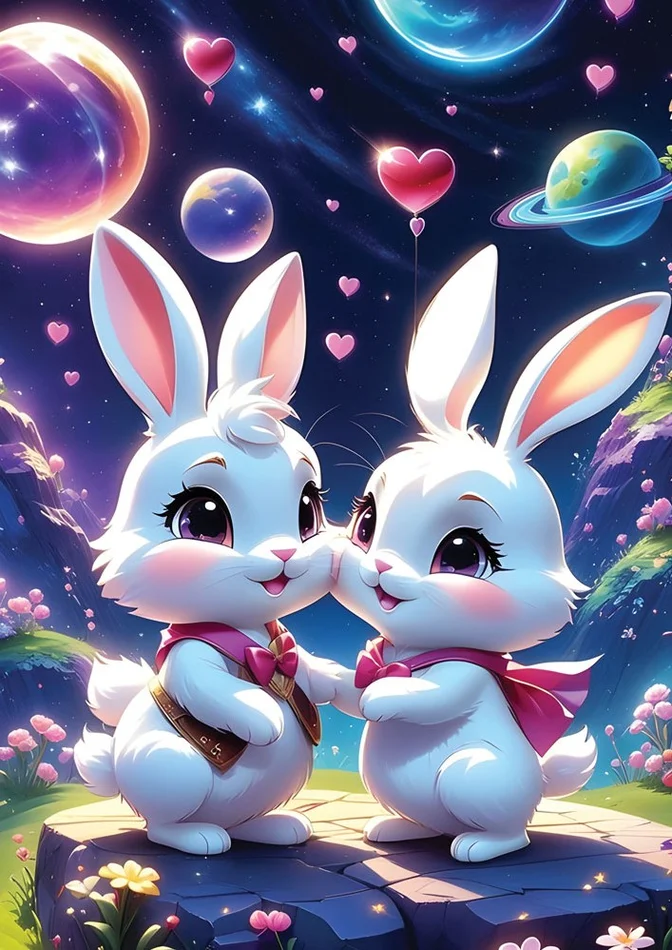 Yazz Bunnies in Love – 1000 Teile