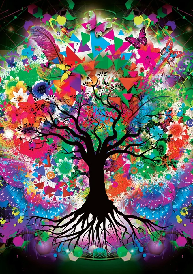 Yazz Colorful Tree – 1000 Teile