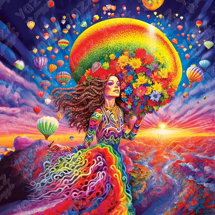 Yazz Fly With Flowers – 1023 Teile