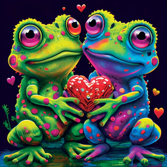 Yazz Frogs In Love – 1023 Teile