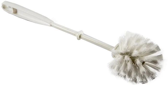 York toiletborstel kunststof wit