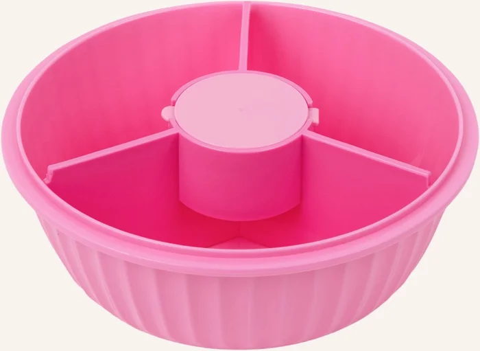 YUMBOX POKE BOWL 3 part divider Guava Pink Poke Bowl 3 part divider
