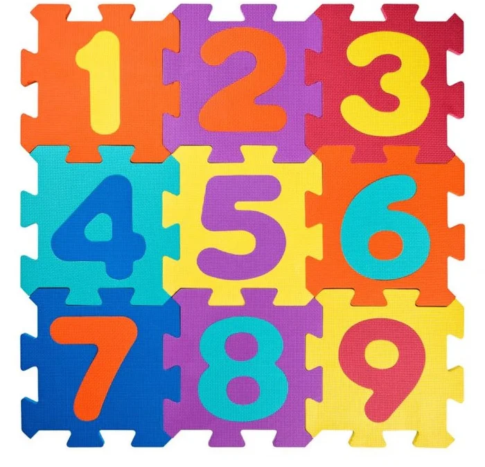 Zahlenpuzzlematte 91627 aus Plastica EVA-Schaum