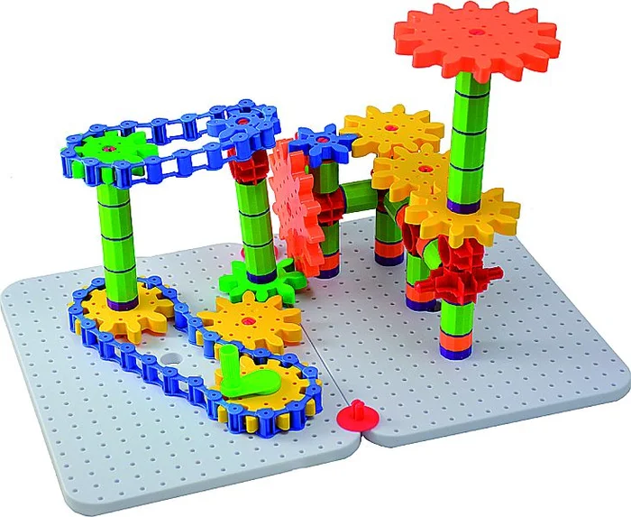 Zahnrad Bauspiel 344tlg.