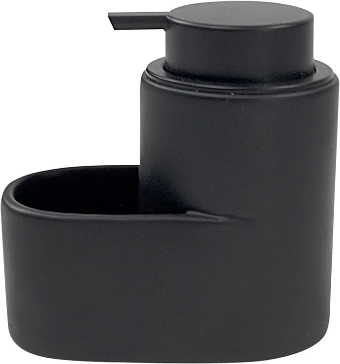 Zeeppomp Met Zeepbakje Zwart 12,7 X 13,3 X 7,8 Cm