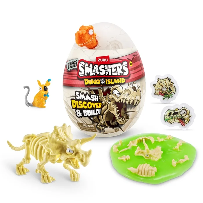 ZURU Smashers – Dino Island Surprise Nano Ei Serie 1, sortiert