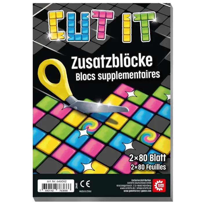 Zusatzblöcke – Cut it (Erw.)