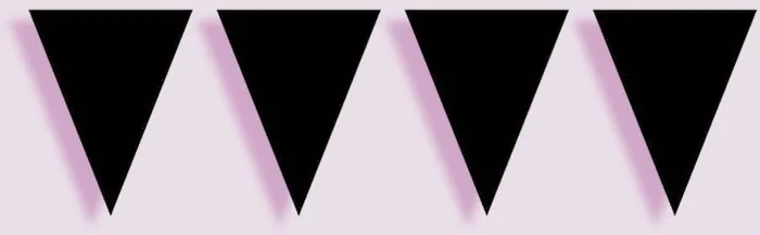 Zwarte Vlaggenlijn, 10mtr.