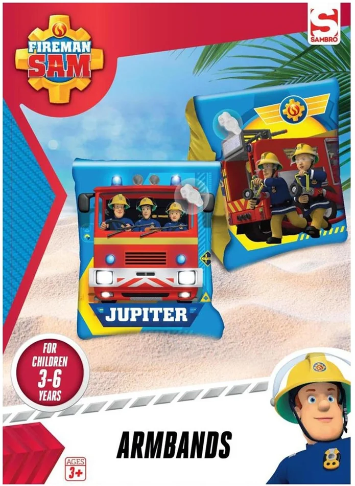 Zwembandjes Brandweerman Sam, 3-6 jaar